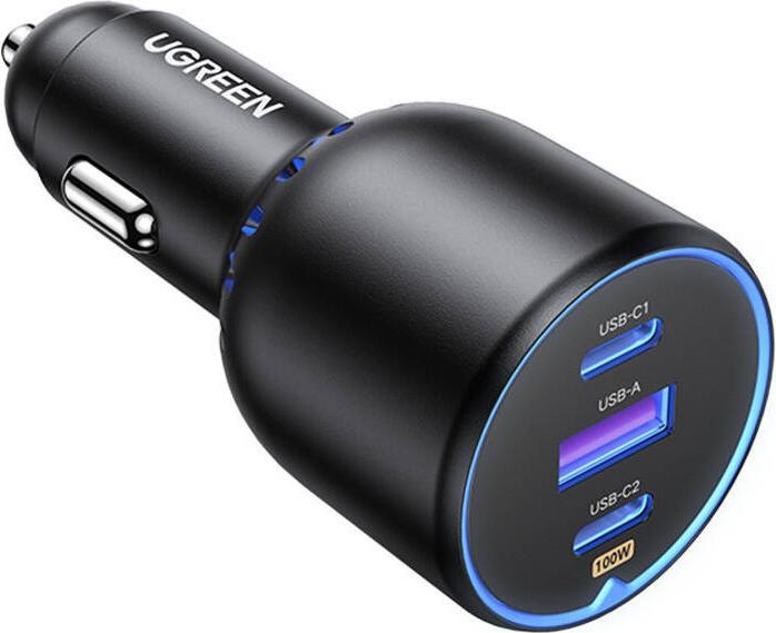 Image du produit Ugreen Fast Car Charger 130W 90413 2xUSB-C PD+USB-A