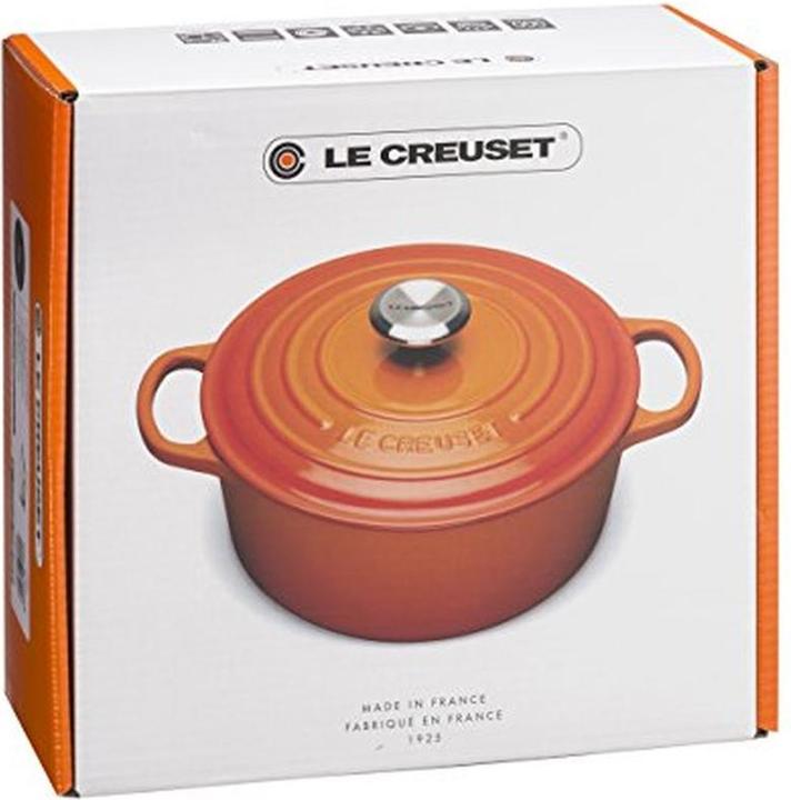 Image du produit Le Creuset Signature (20 cm, Cocotte + faitout, Fonte, Émail)