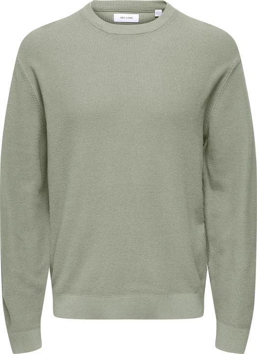 Produktbild Only & Sons Onstony Ds 12 Ls Waffle Crew Knit Noos (XXL)