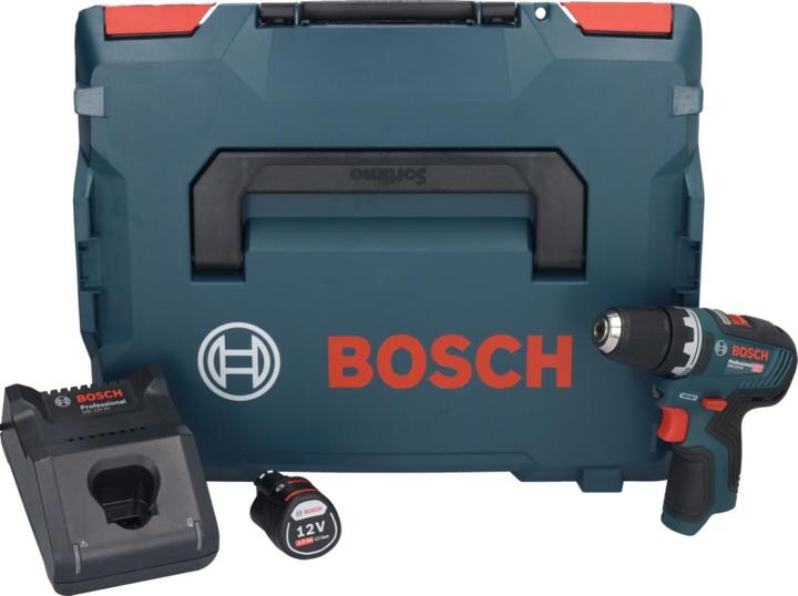 Immagine prodotto Bosch Professional Bosch GSR 12V-35 Trapano avvitatore professionale a batteria 12 V 35 Nm brushless + 1x batteria