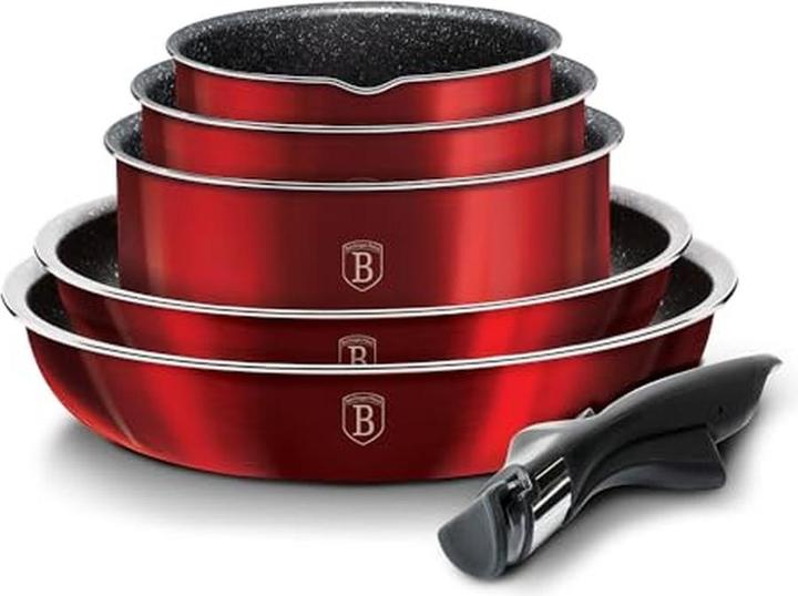 Image du produit BerlingerHaus GRANITE POT SET Click & Cook BH-1674 (Set de poêles + casseroles)