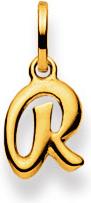 Image du produit Natsumi Schmuck Pendentif lettre R en or jaune 18K/750 (750/18 K Or jaune)