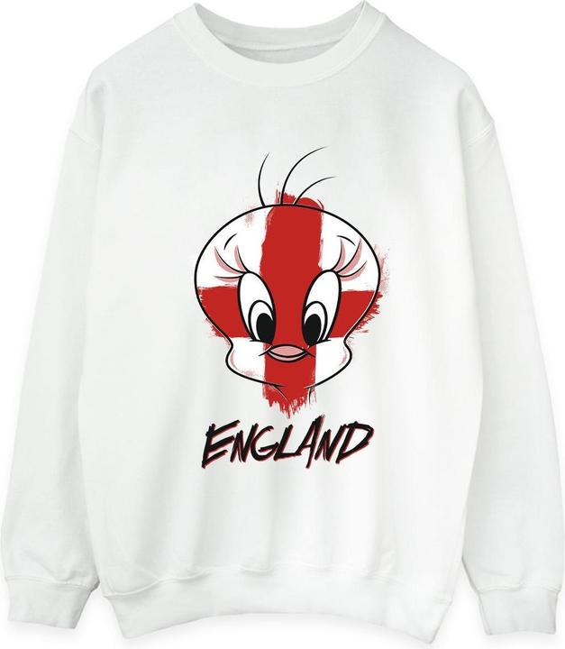 Produktbild Looney Tunes Tweety England Face Sweatshirt (5XL)