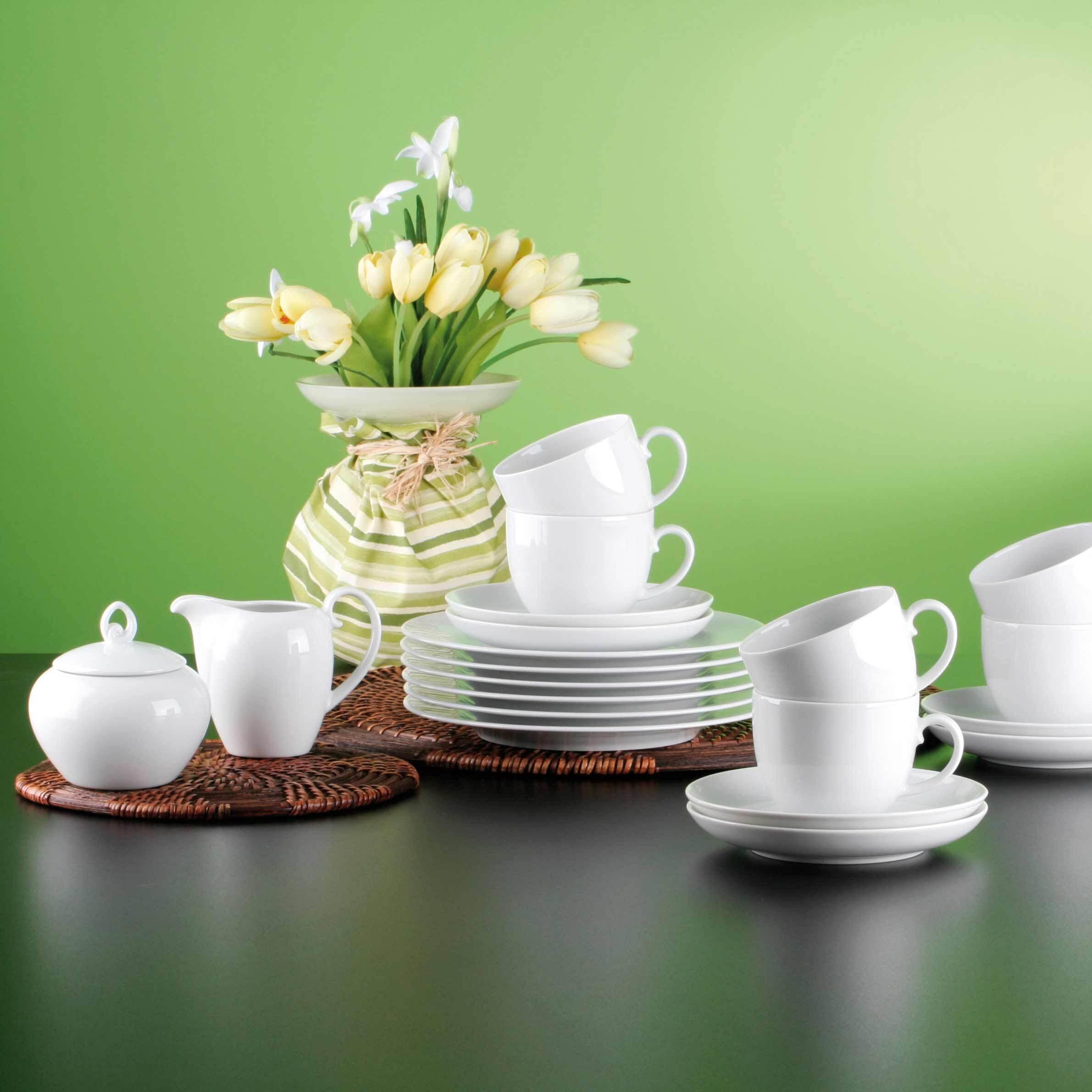 Thumbnail - Seltmann, Tasse, Rondo/Liane Teetassen mit Untertassen (140 ml, 6 x)