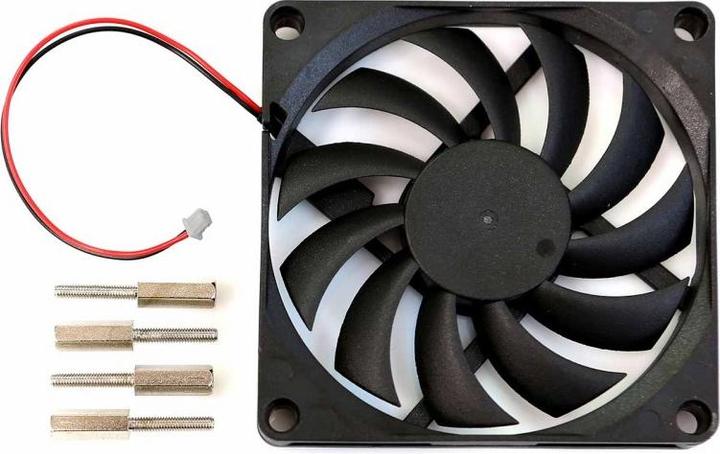 Odroid 80x80x10.8mm cooling fan with 2pin connector for N2+