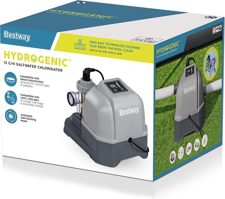 Produktbild Bestway Hydrogenic 12 g/h Saltwater Chlorinator