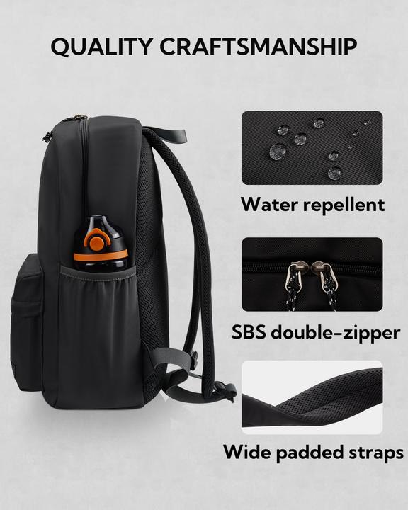 Produktbild Only-Bags.Store Leichter Schulrucksack Rucksack: lässige Schultasche mit Laptopfach Wanderrucksack (20 l)