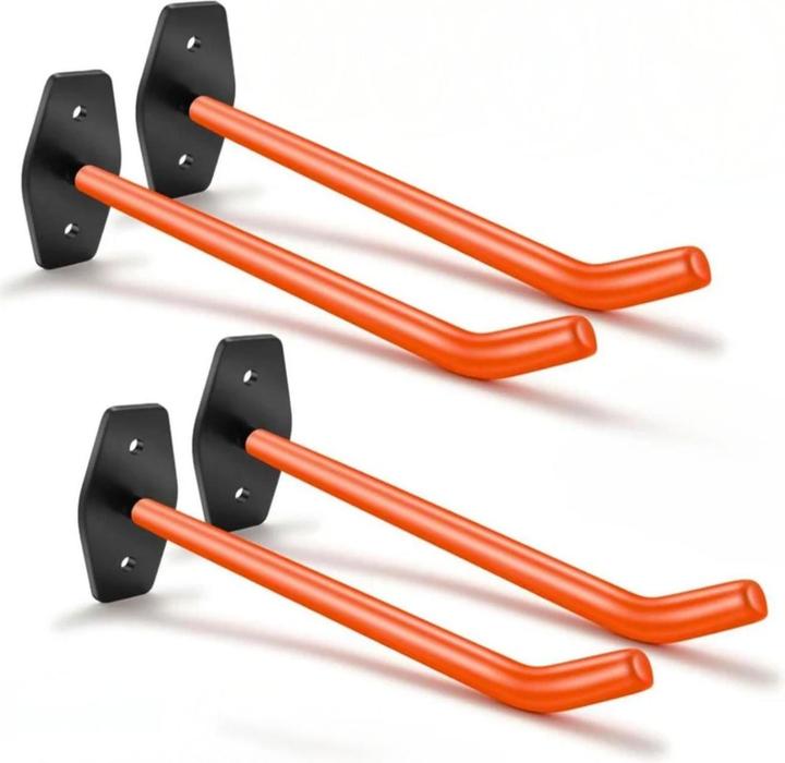 Image du produit Hermex 4er Set Wandhaken Reifen-Wandhalterung Autoreifen-Halterung Aufbewahrungshaken