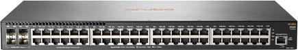 Produktbild HPE Aruba 2930F 48G 4SFP+, Managed, L3, Gigabit Ethernet (10/100/1000), Volld (48 Ports)