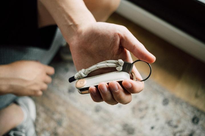 Produktbild Orbitkey - Urban Loop Keychain - Stone