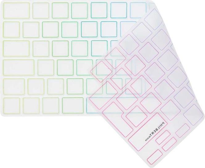 Philbert Design Philbert - Copri tastiera - Trasparente per l'Europa - MacBook Pro 14"/16" M1-M2 2022-2023 e MacBook (Apple)