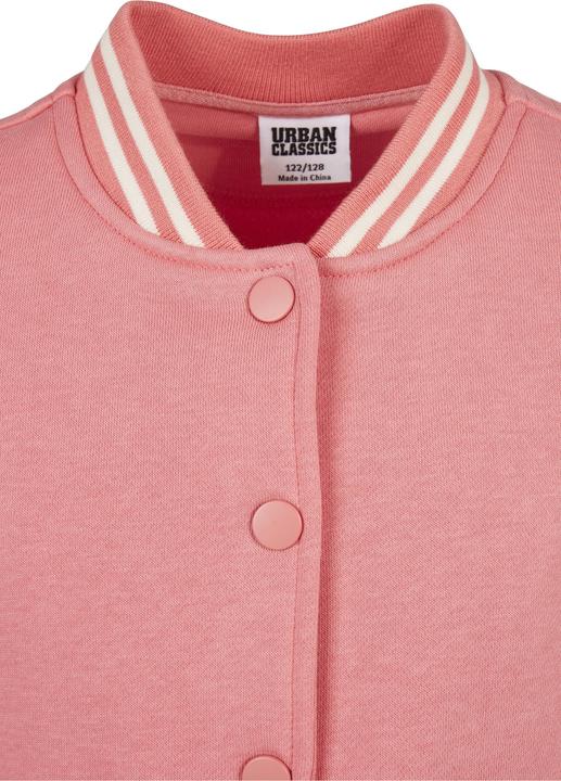 Actual product image Urban Classics Girls Inset College Sweat Jacket (158, 164)