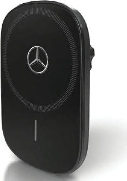 Actual product image Mercedes-Benz Mercedes ład. indukcyjna MEWCCGSLK 15W do kratki went/szybę czarny/black Silver Stars MagSafe