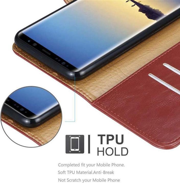 Actual product image Cadorabo Book Luxury Cover (Samsung Galaxy Note 8)