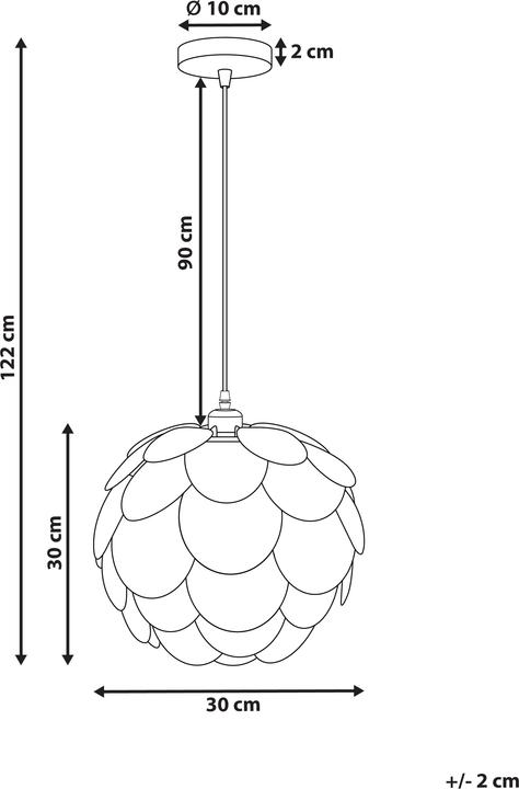 Produktbild Beliani Bampur (E27)