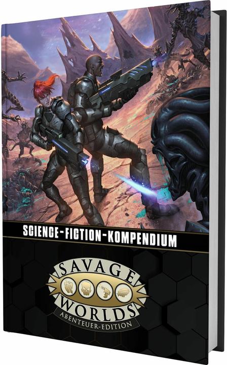 Produktbild Savage Worlds - Science-Fiction-Kompendium (Deutsch, Clint Black, Darrell Hayhurst, Donald Schepis, Michael Barbeau, Sean Roberson, Shane Lacy Hensley, 2025)