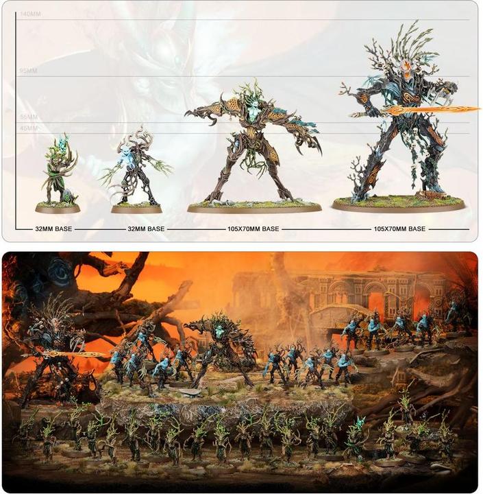 Immagine prodotto Games Workshop Warhammer AoS - Battleforce Noel 2025 Sylvaneth : Fielbosquet de Parias (Materiale sintetico)
