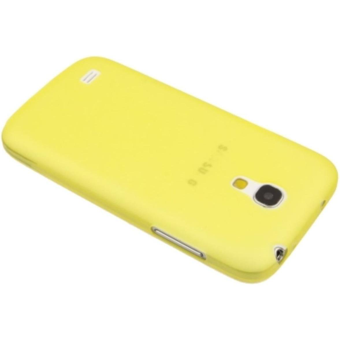 Thumbnail - König Design Schutzhülle Case Ultra Dünn 0,3mm für Handy Samsung Galaxy S4 mini i9190 Gelb Transparent (Samsung Galaxy S...