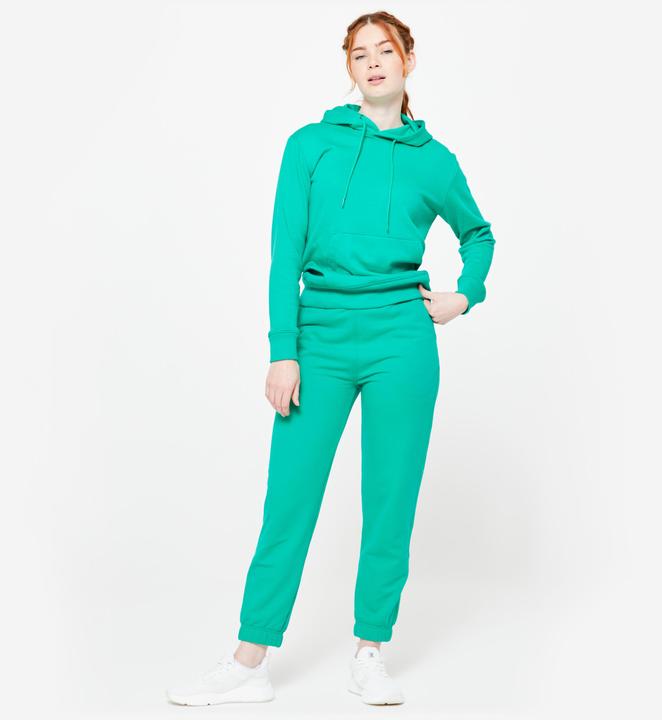 Image du produit Domyos Pantalon de jogging femme droit - 500 vert (W26/L30)
