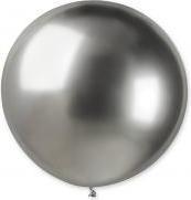 Produktbild GoDan Glänzender Ballballon 0,80 m silber