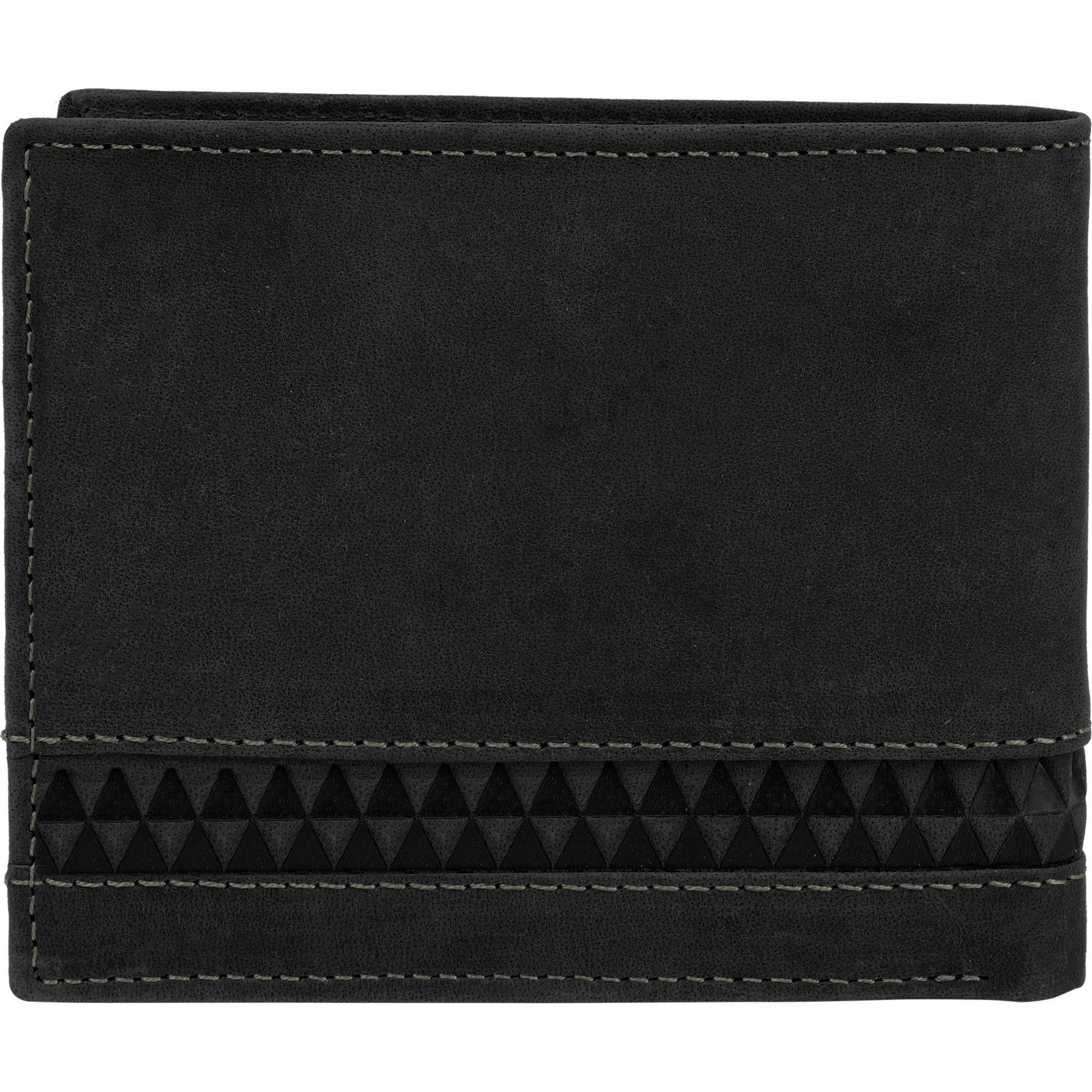 Bruno Banani, Herren, Portemonnaie, Geldbörse, Schwarz