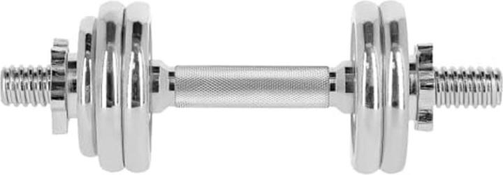 Actual product image HMS Chrome dumbbells in case STC15 (2 x 7 5 kg) (2 x 7.5 kg)