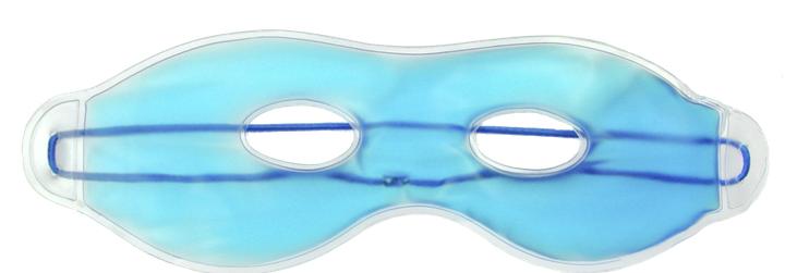 Actual product image Relaxation mask blue Dimensions: 19 x 9 cm