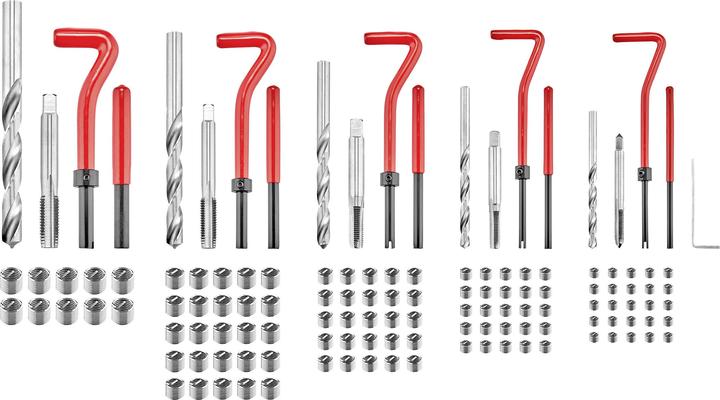 Produktbild Toolcraft 131tlg. Gewindereparatursatz M5-M12