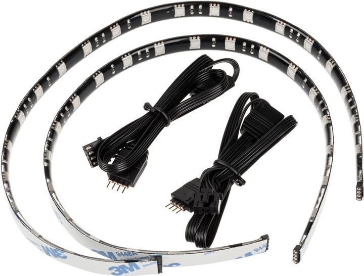 BitFenix Alchemy 2.0 Magnetic RGB-LED-strip 2 x 40 cm, 2 x 21 (Multicoloured)