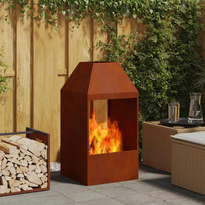 Image du produit vidaXL Holzfeuerstelle