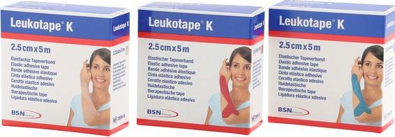 Image du produit BSN Leukotape® K 2.5 x 5 m 5 pcs couleur chair (5 m)