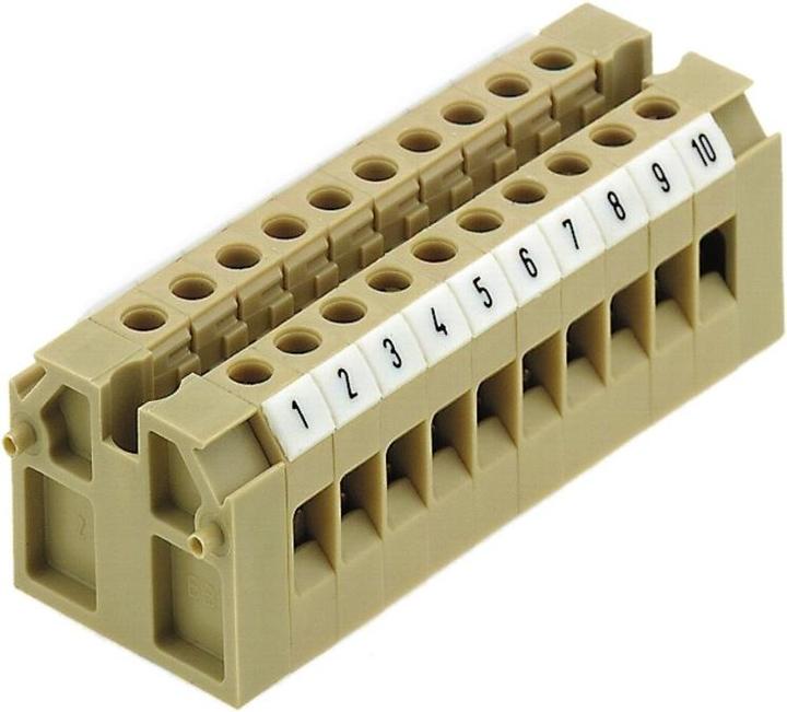 Productafbeelding Weidmüller Aansluitblok 0,5-4qmm 1floor 1kl bg 32A 0321560000 (Diverse)