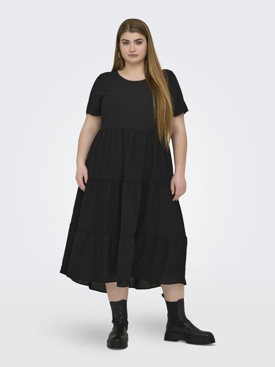 Produktbild Only Normal geschnitten Rundhals Langes Kleid Kleid (48)