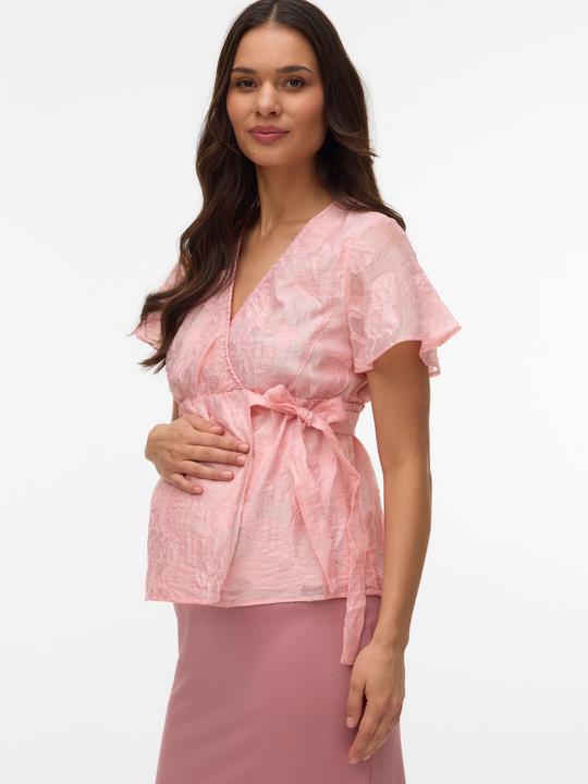 Immagine prodotto Mamalicious Normal geschnitten V-Ausschnitt Top Bluse