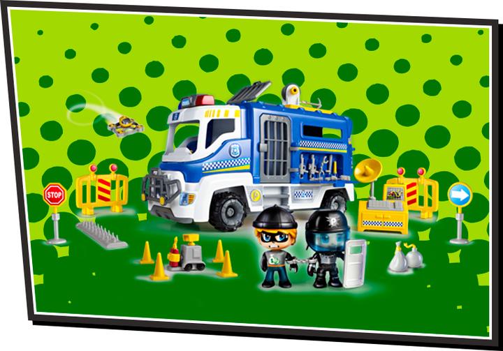 Produktbild EPEE PinyPon Actionfigur – Polizeiwagen-Set (FPP16060)
