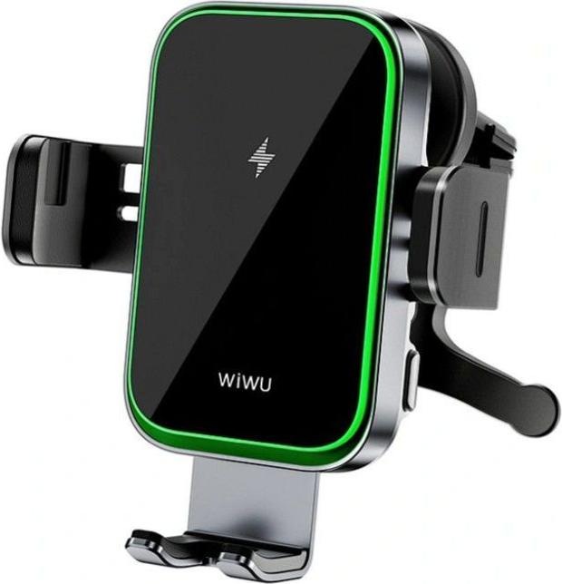 Produktbild Wiwu Auto holder - Universal Air Vent Car Phone Mount-Holder CH313 with Wireless Charging 15W
