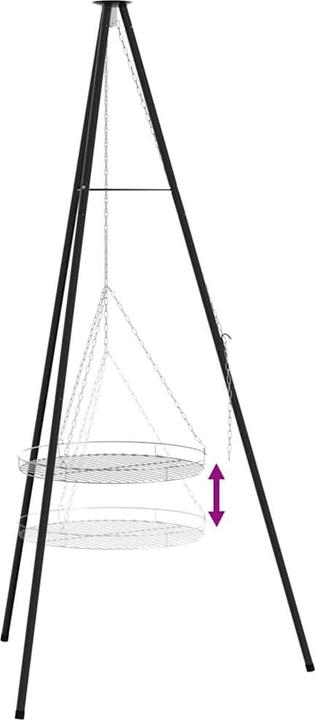 Immagine prodotto vidaXL Lagerfeuer Stativ (92 cm)