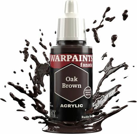Actual product image The Army Painter Colour Warpaints Fanatic: Oak Brown 18 ml
