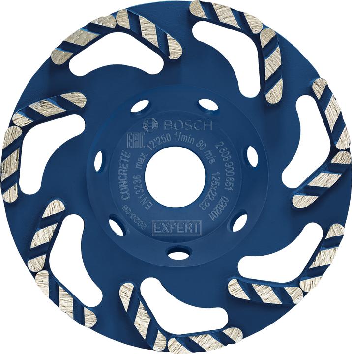Produktbild Bosch Professional Zubehör EXPERT Concrete Diamanttopfscheibe, 125 x 22,23 x 4,5 mm