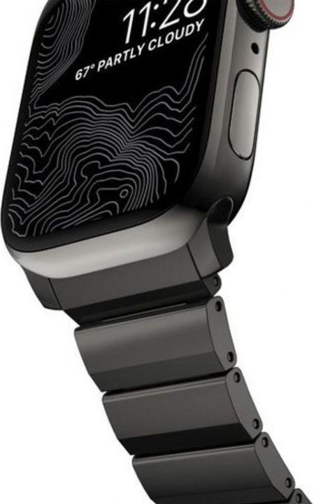 Actual product image Nomad Acer wristband for Apple Watch 38-40-41 mm (316L stainless steel)