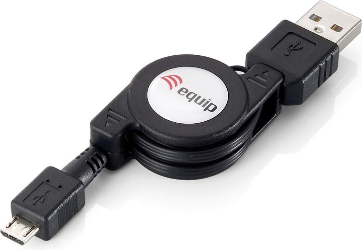 Image du produit equip Câble USB rétractable (1 m, USB 2.0)
