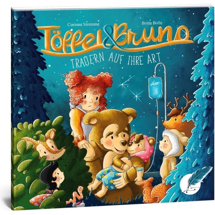 Töffel und Bruno trauern auf ihre Art, Kinderbücher von Corinna Stremme