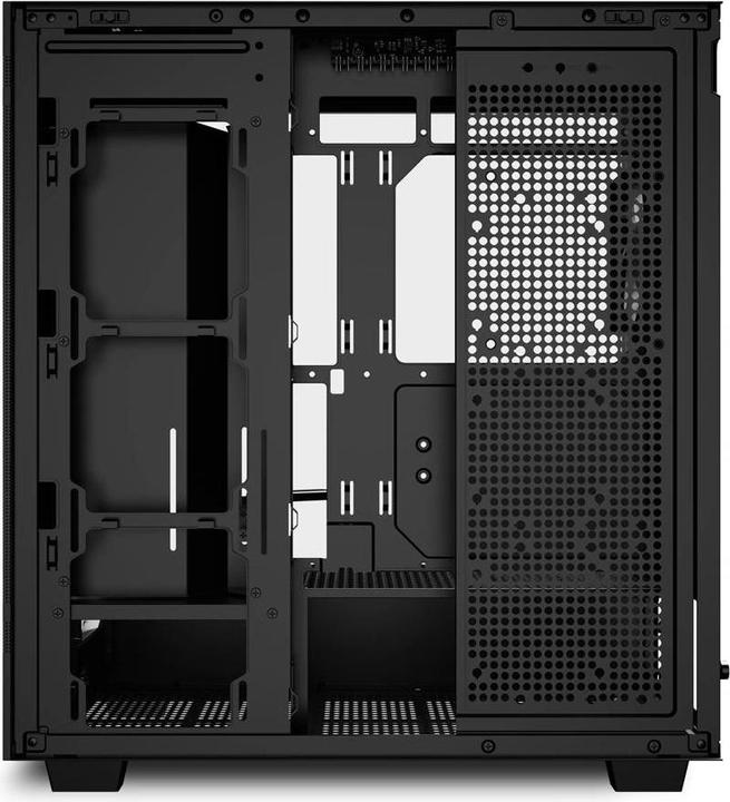 Actual product image Sharkoon Rebel C50 Black RGB ATX (ATX, mATX, Mini-ITX)