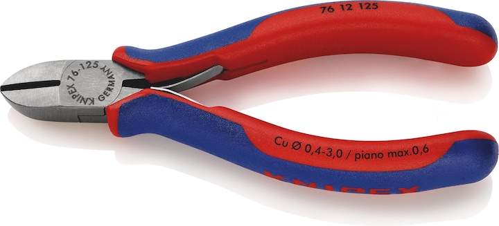 Knipex Zijsnijders voor elektriciens 76 12 125 (125 mm)