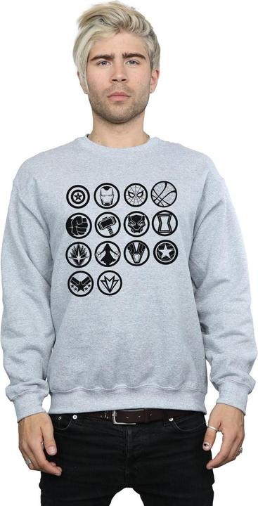 Produktbild Avengers Infinity War Icons Assemble Baumwolle Sweatshirt (M)