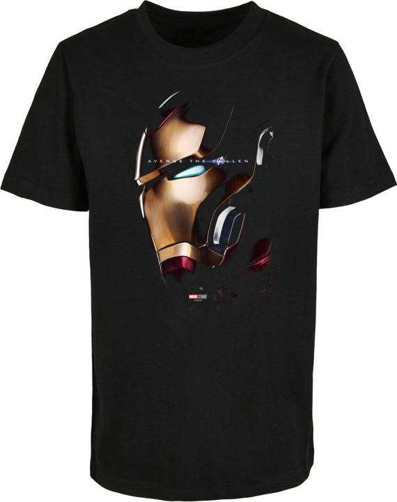 Produktbild Absolute Cult Kids Avengers Endgame - Avenge The Fallen Iron Man Basic Tee 2.0 - 124565 (122, 128)