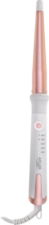 Actual product image Adler AD 2119 Conical curling iron, White/Pink