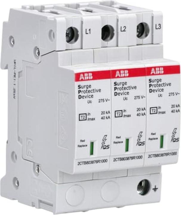 Produktbild ABB Stotz & Kontakt OVR T2 3L 40-275 P QS SPD Typ 2 für 230/400V TN-C OVR T2 3L 40-275 P QS