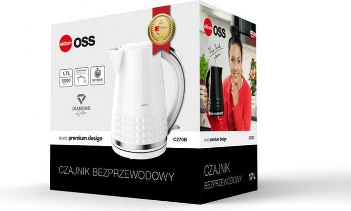 Produktbild Eldom C270B electric virdulys 1.7 L 2150 W (1.70 l)