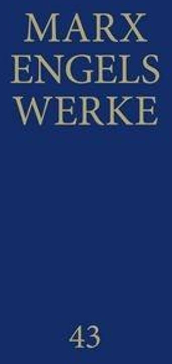 Produktbild Werke 43 (Deutsch, Friedrich Engels, Karl Marx, 1990)